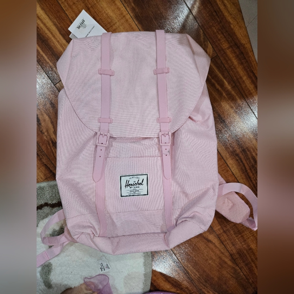 Herschel Pink Backpack Brsnd New